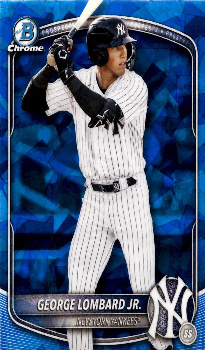 George Lombard Jr. 2025 bowman Bowman Draft Sapphire