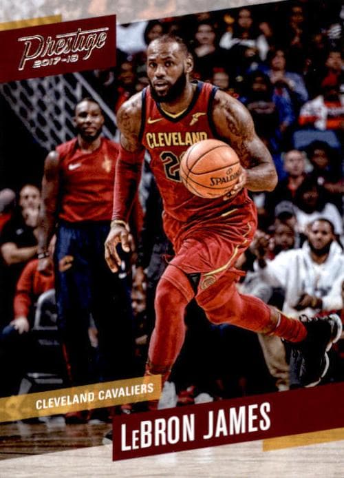 LeBron James 2017 panini