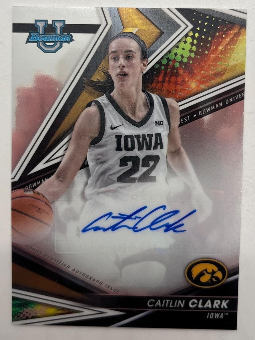 Caitlin Clark - Iowa 2022 bowman