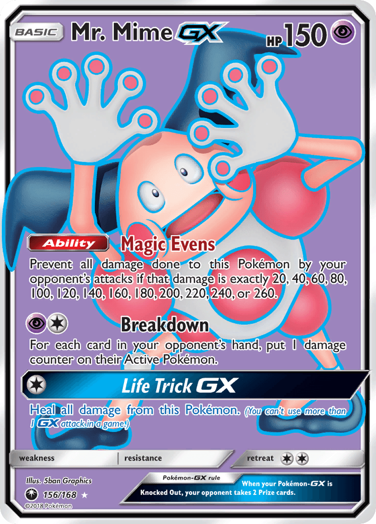 Mr. Mime GX #156