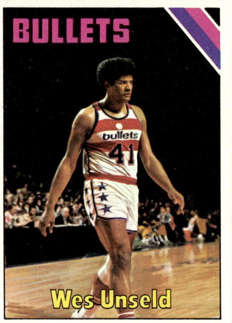 Wes Unseld 1975 topps