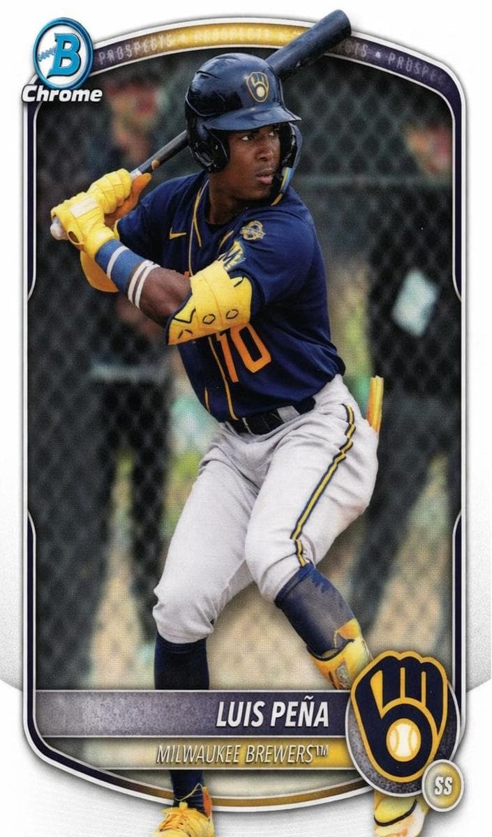 Luis Peña 2025 bowman Bowman Draft Chrome