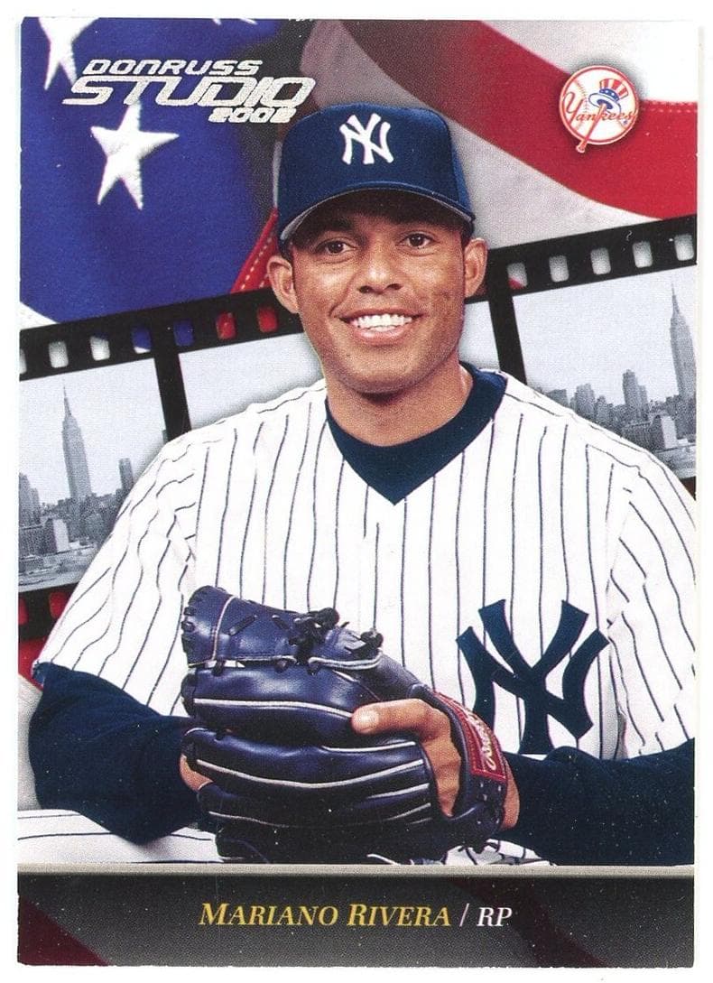 Mariano Rivera 2002 panini Donruss Studio