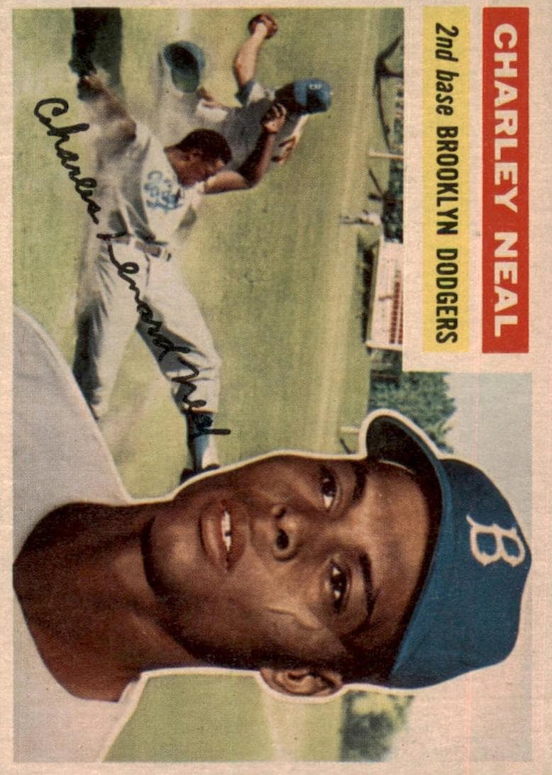 Charley Neal 1956 topps Topps