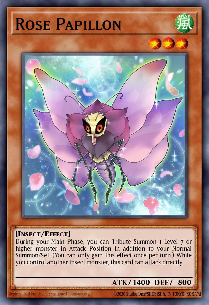 Rose Papillon 2010 Yu-Gi-Oh! Japanese V Jump
