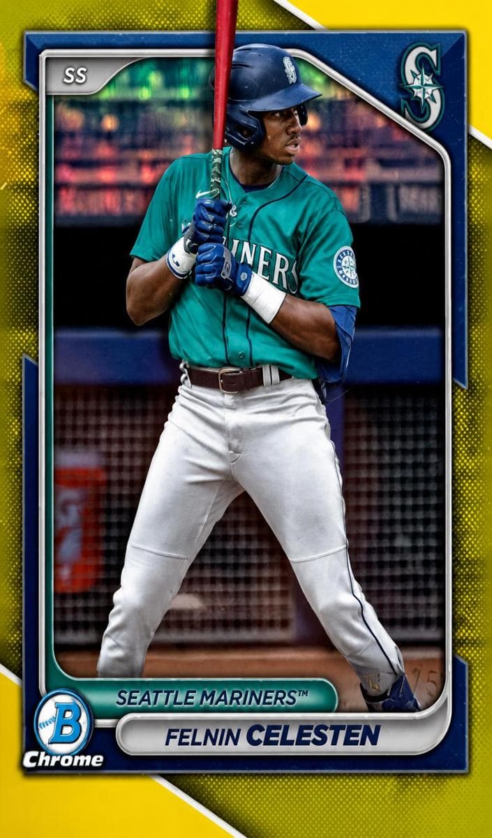 Felnin Celesten 2024 bowman Bowman Chrome Prospects