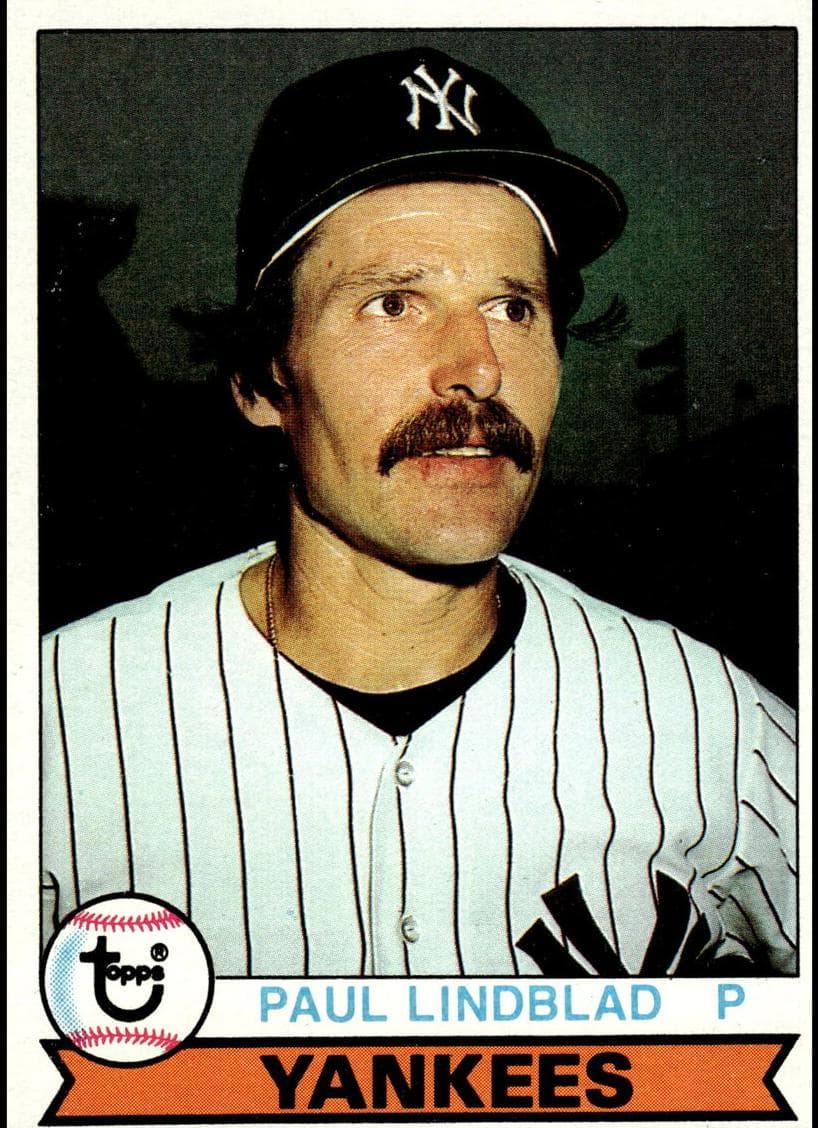 Paul Lindblad 1979 topps Topps