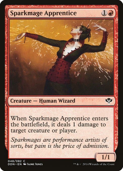 Sparkmage Apprentice 2005 Magic: The Gathering Ravnica