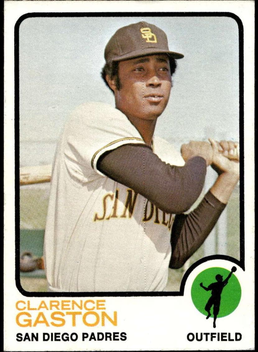 Clarence Gaston 1973 topps Topps