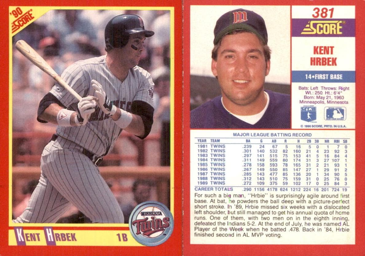 Kent Hrbek #381