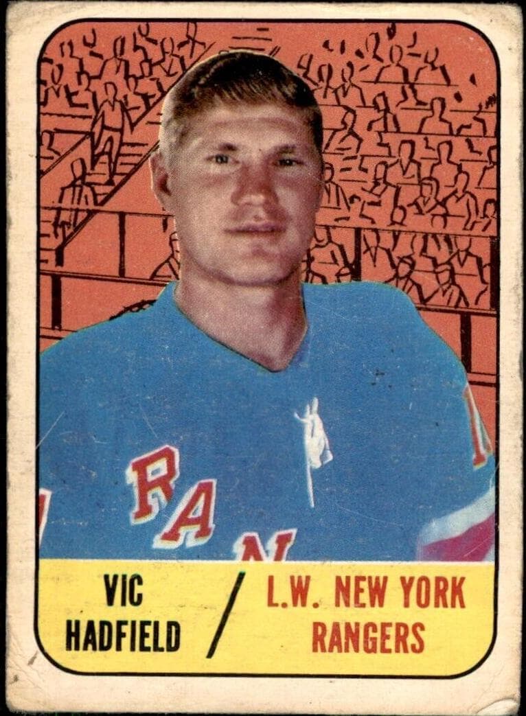 Vic Hadfield 1967 topps Topps