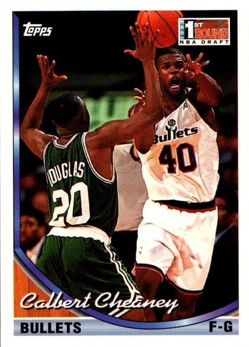 Calbert Cheaney 1993 topps Topps