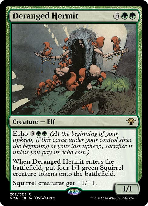 Deranged Hermit 2014 Magic: The Gathering
