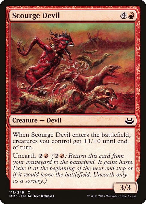 Scourge Devil 2008 Magic: The Gathering Shards of Alara