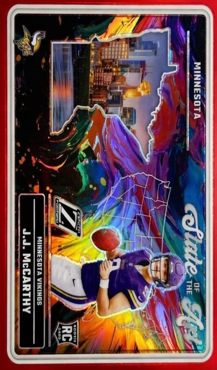 J.J. McCarthy 2024 panini Panini Zenith
