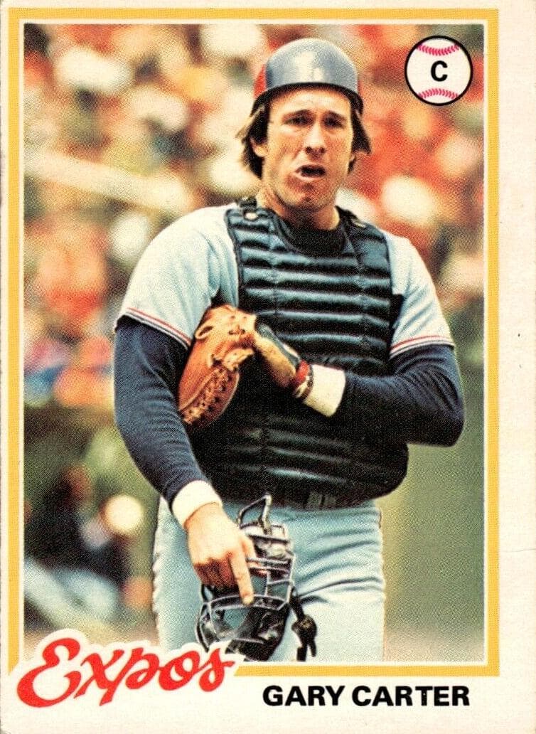 Gary Carter 1978 topps O-Pee-Chee