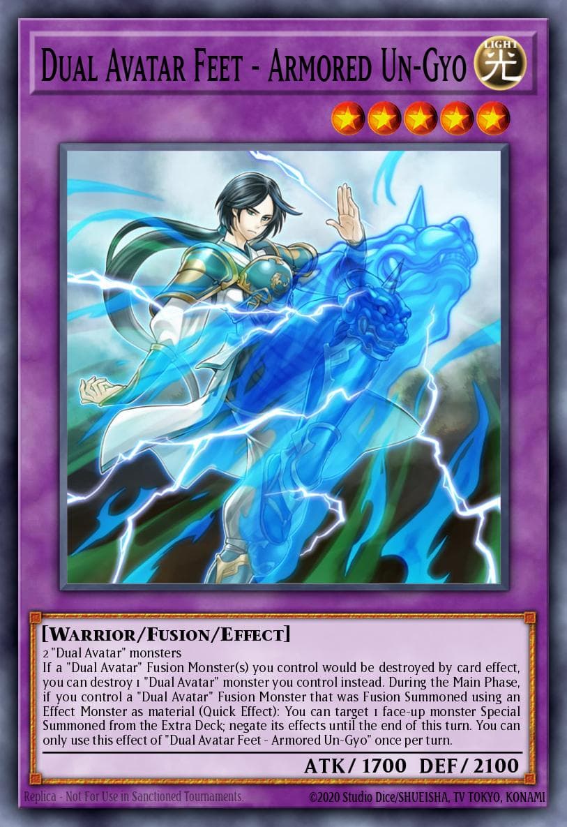 Dual Avatar Feet - Armored Un-Gyo #PHRA-EN033