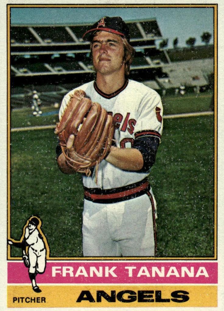 Frank Tanana 1976 topps Topps