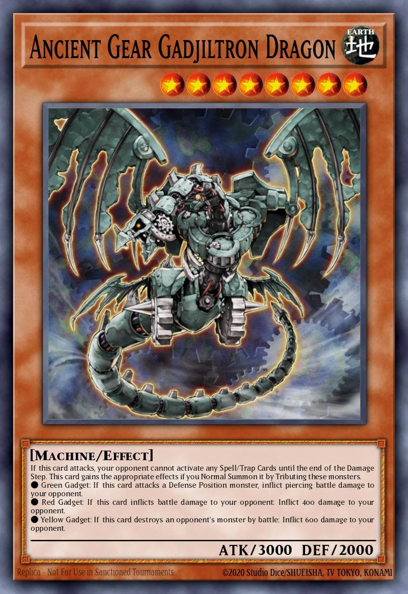 Ancient Gear Gadjiltron Dragon #SR03-EN004