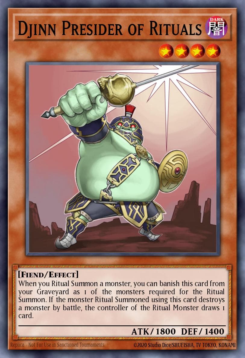 Djinn Presider of Rituals 2015 Yu-Gi-Oh!