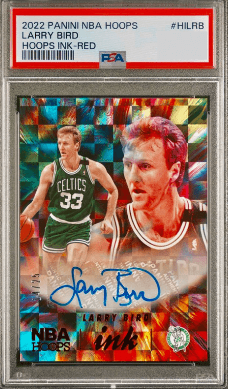 Larry Bird 2022 panini