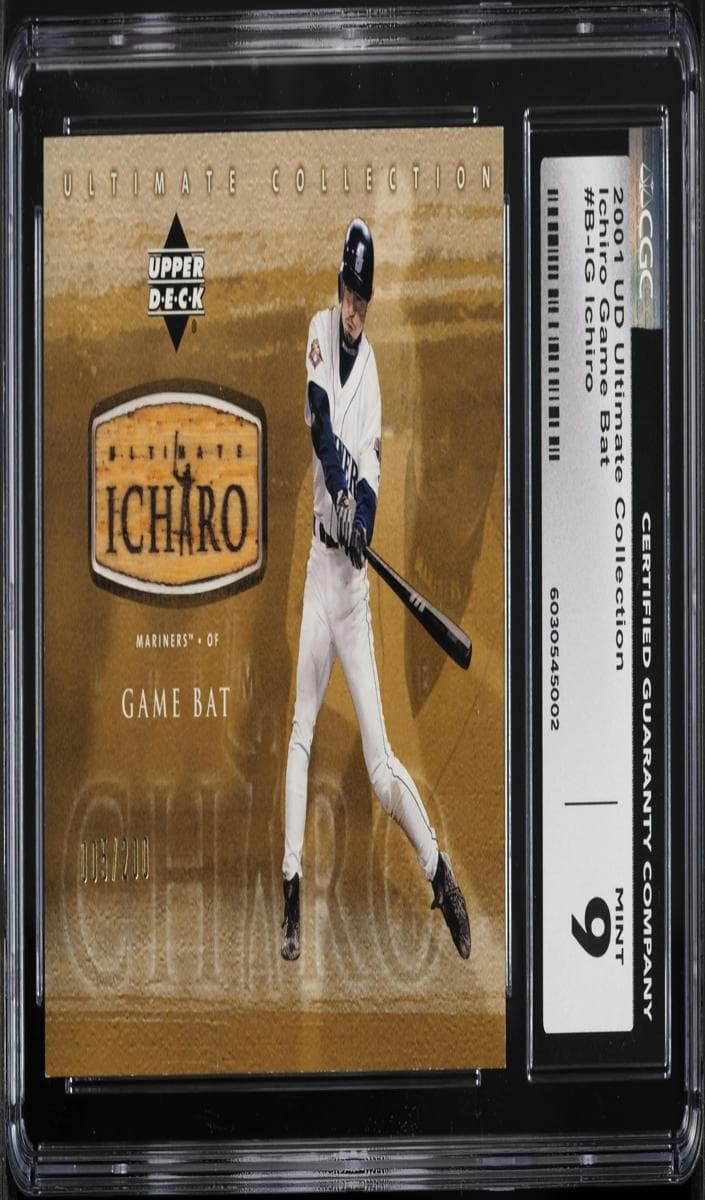 Ichiro Suzuki 2001 upper-deck Upper Deck Ultimate Collection