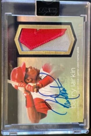Barry Larkin 2018 topps Topps Dynasty