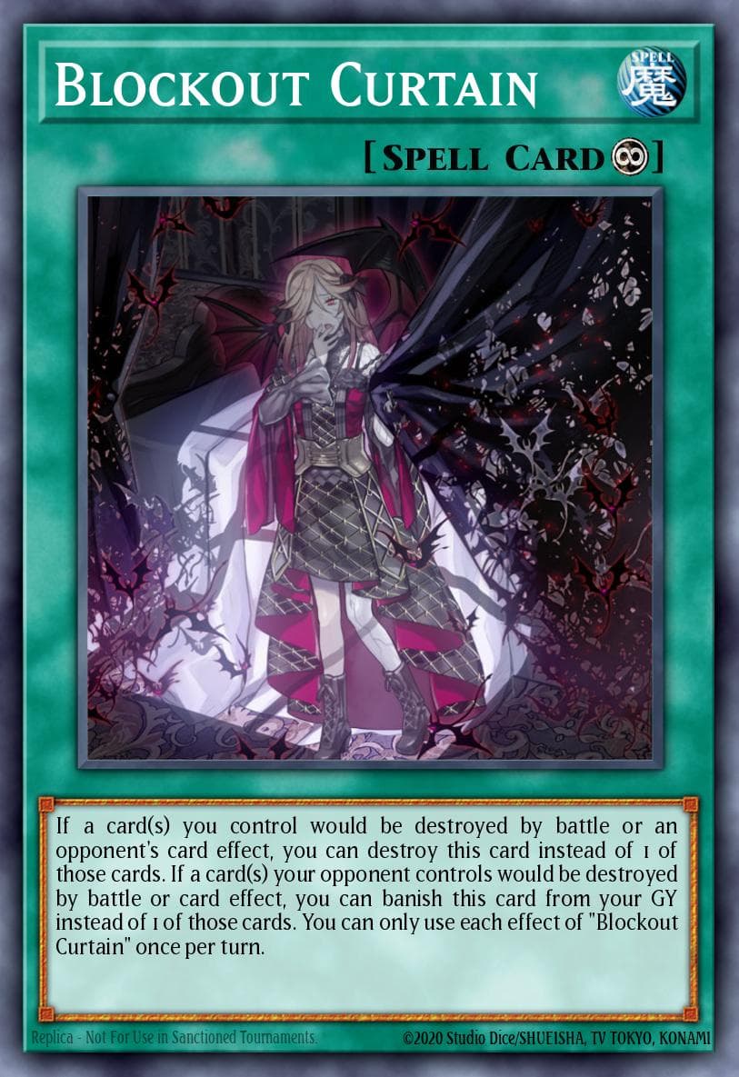 Blockout Curtain 2019 Yu-Gi-Oh!
