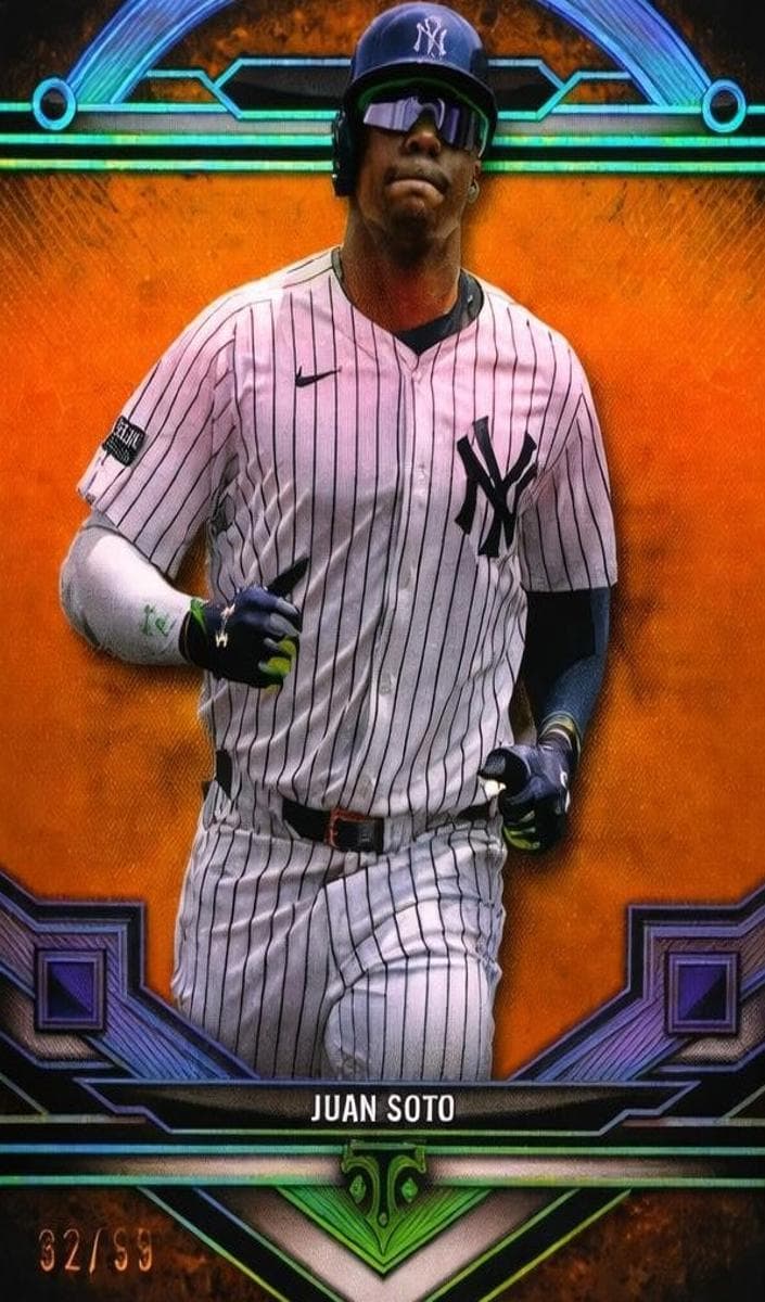 Juan Soto 2024 topps Topps Triple Threads
