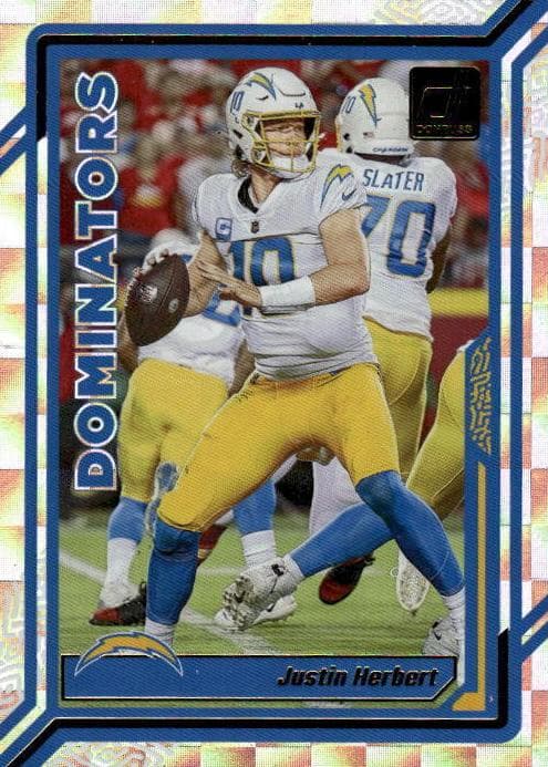 Justin Herbert 2023 panini Panini Donruss