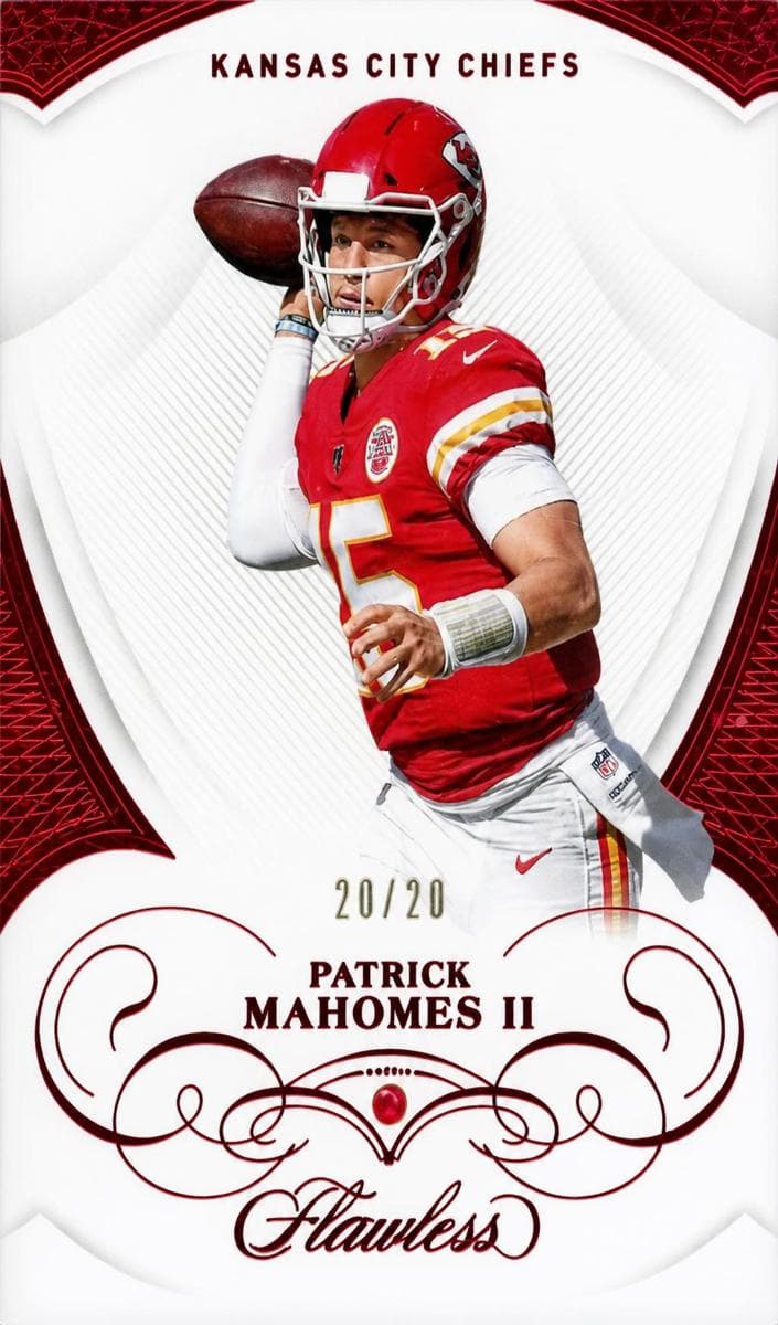 Patrick Mahomes II 2019 panini Panini Flawless