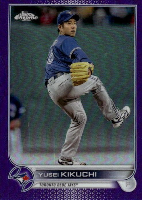 Yusei Kikuchi 2022 topps Topps Chrome Update