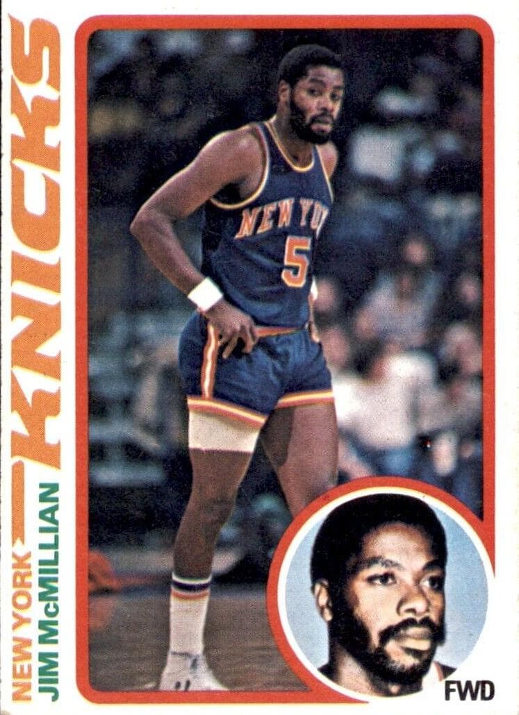 Jim McMillian 1978 topps Topps