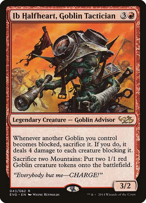 Ib Halfheart, Goblin Tactician 2022 Magic: The Gathering Jumpstart 2022