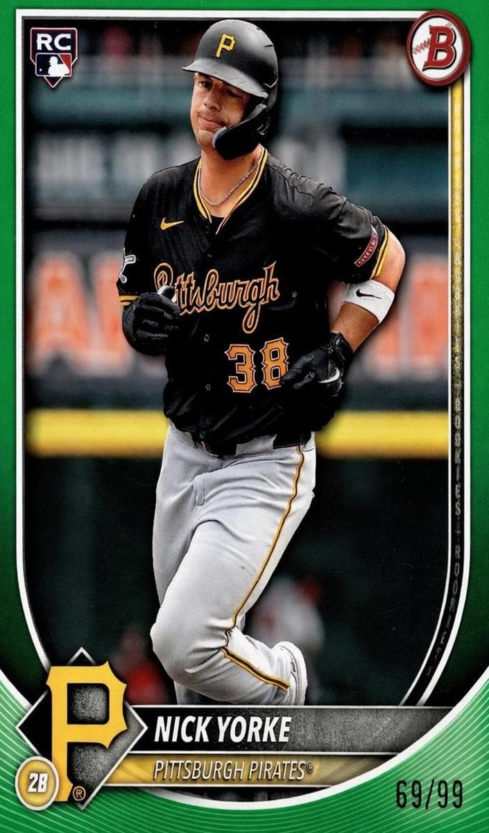 Nick Yorke 2025 bowman Bowman