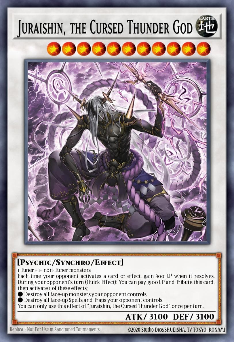 Juraishin, the Cursed Thunder God 2025 Yu-Gi-Oh!