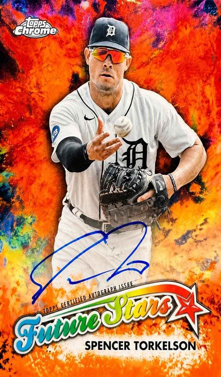 Spencer Torkelson 2023 topps Topps Chrome Update