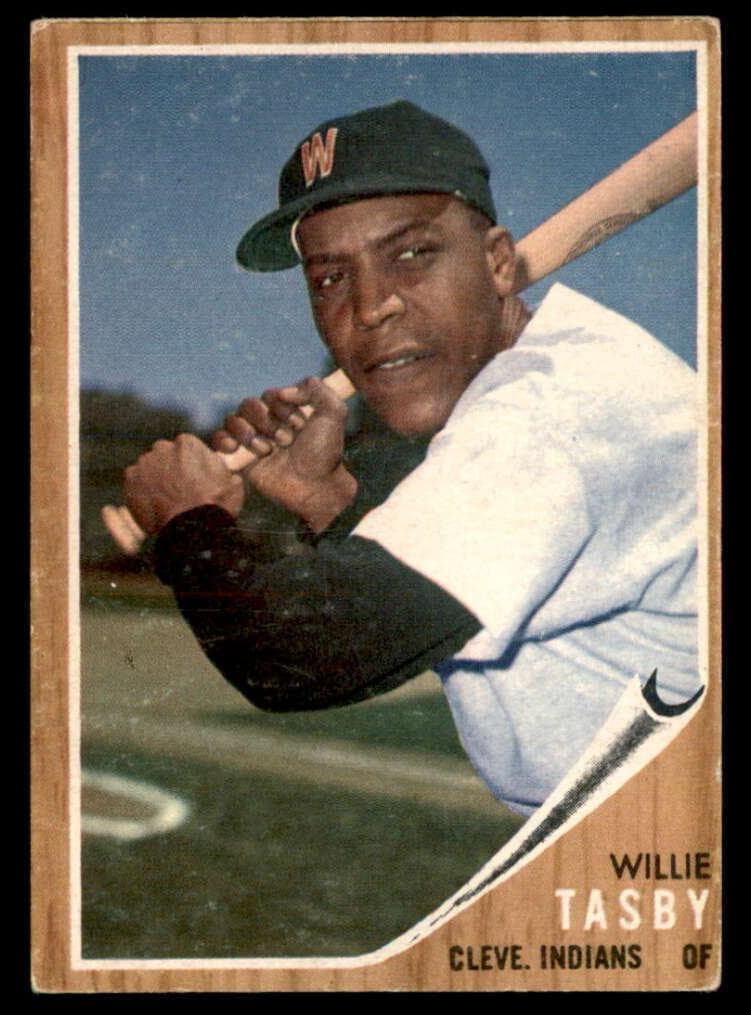 Willie Tasby 1962 topps Topps