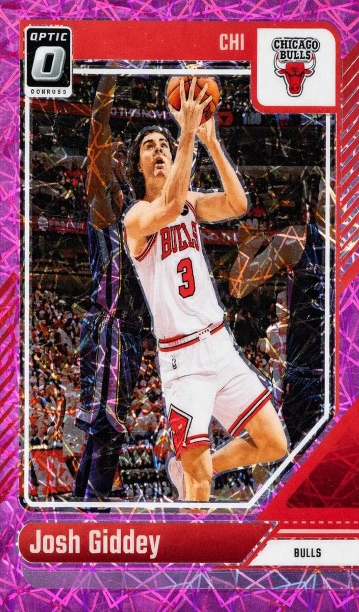 Josh Giddey 2024 panini Donruss Optic