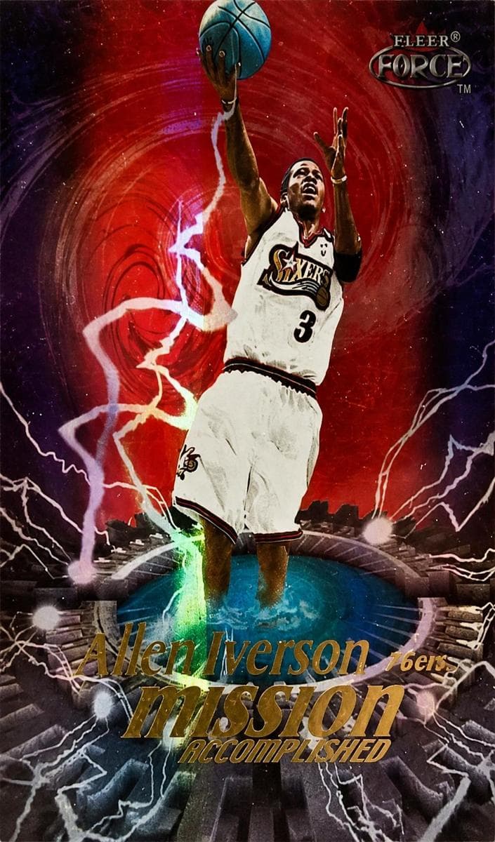 Allen Iverson 1999 fleer Force