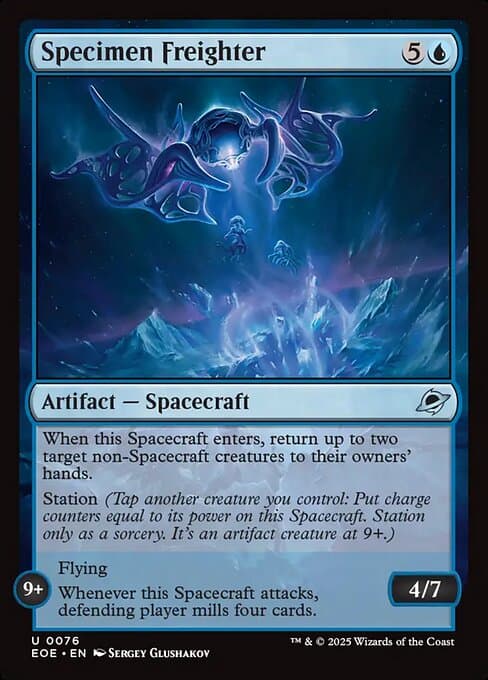Specimen Freighter 2025 Magic: The Gathering Edge of Eternities