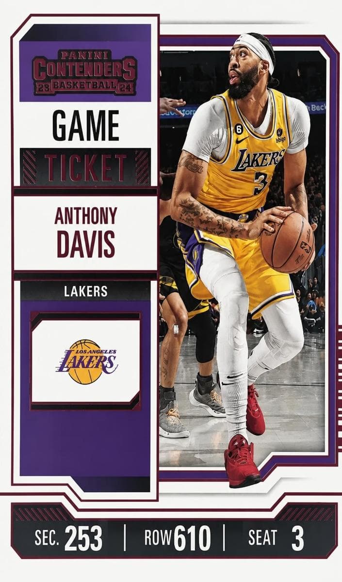 Anthony Davis 2023 panini Panini Contenders