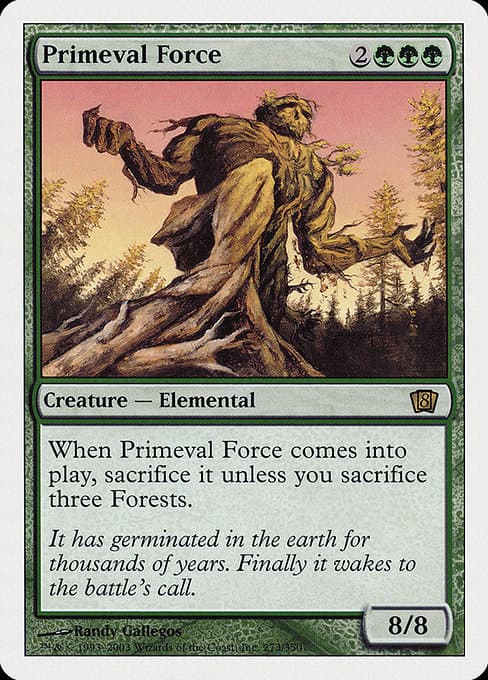 Primeval Force 2003 Magic: The Gathering 8th Edition
