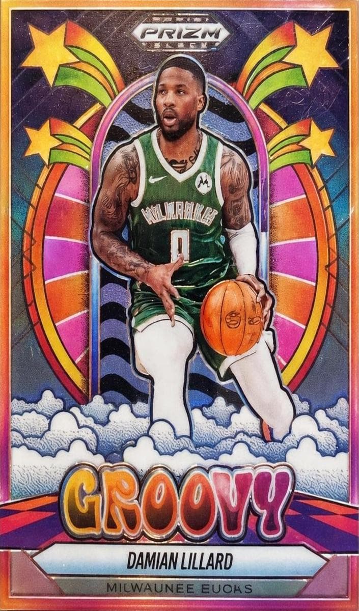 Damian Lillard 2024 panini Panini Prizm Black