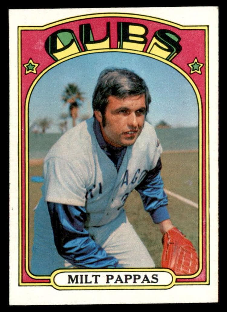 Milt Pappas 1972 topps Topps