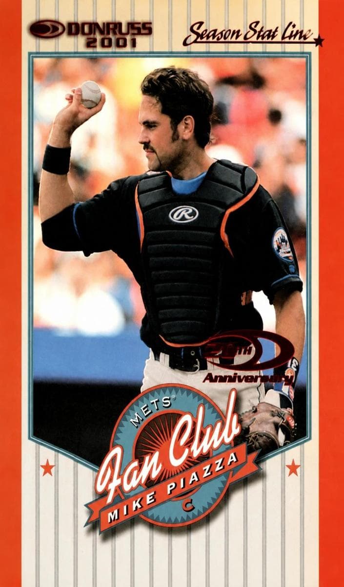 Mike Piazza 2001 panini Donruss