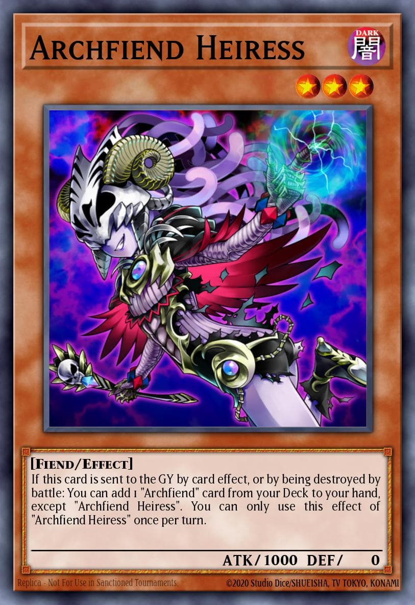 Archfiend Heiress #OP30-EN004