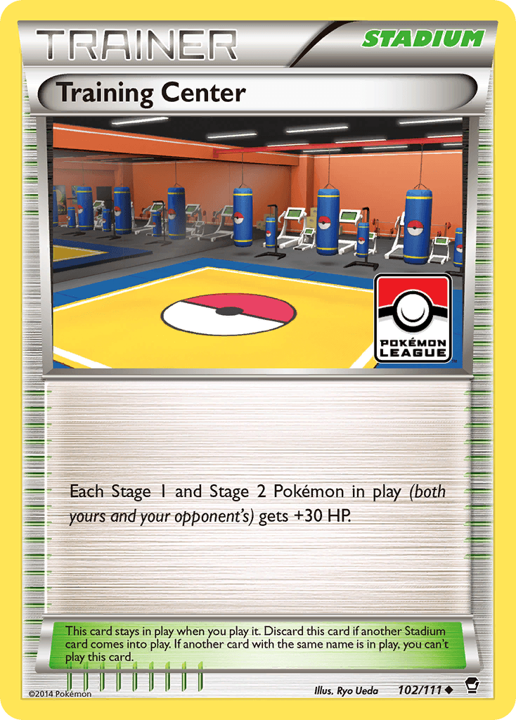 Training Center 2014 Pokemon Furious Fists