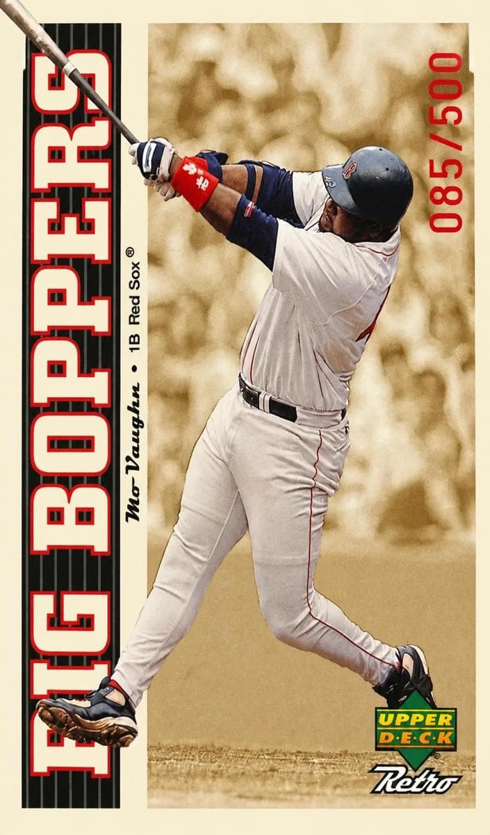 Mo Vaughn 1998 upper-deck Upper Deck Retro