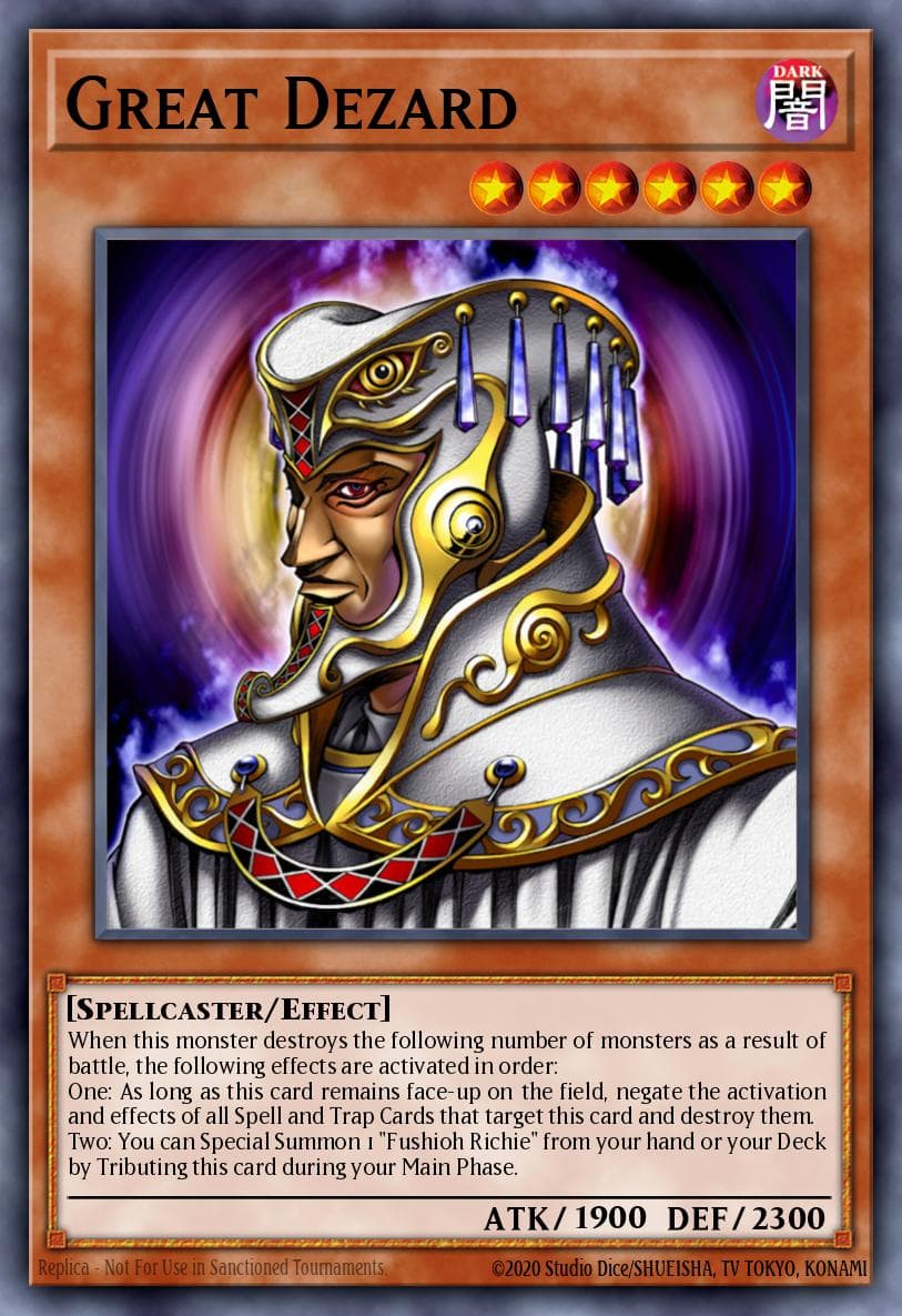 Great Dezard 2003 Yu-Gi-Oh! Pharaonic Guardian
